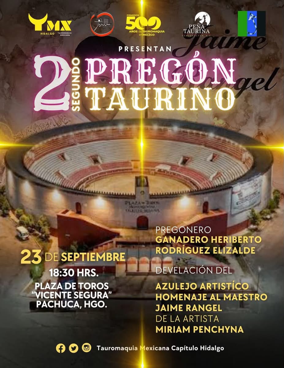 2do Pregón Taurino