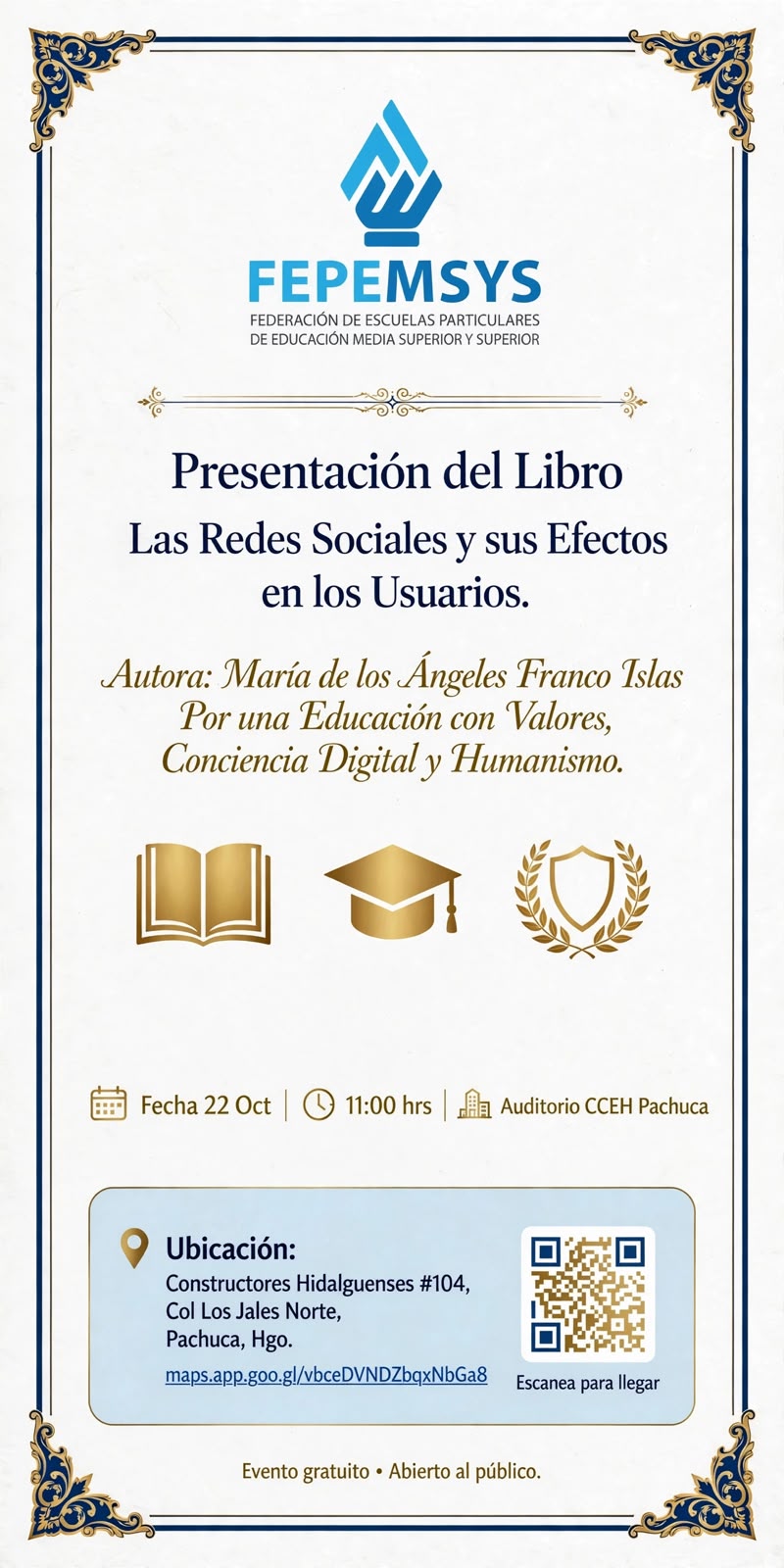 Presentación del libro "Las Redes Sociales y sus Efectos en los Usuarios